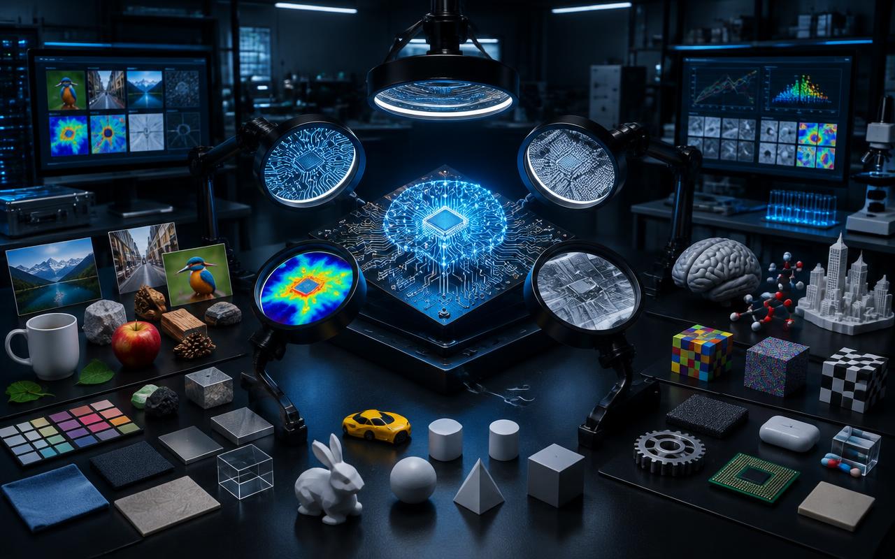An AI model tested against varied objects and unfamiliar conditions